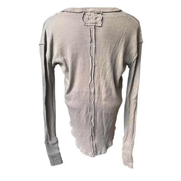 Free People Colby Long Sleeve Tee in Atmosphere, Sz M - Picture 5 of 16
